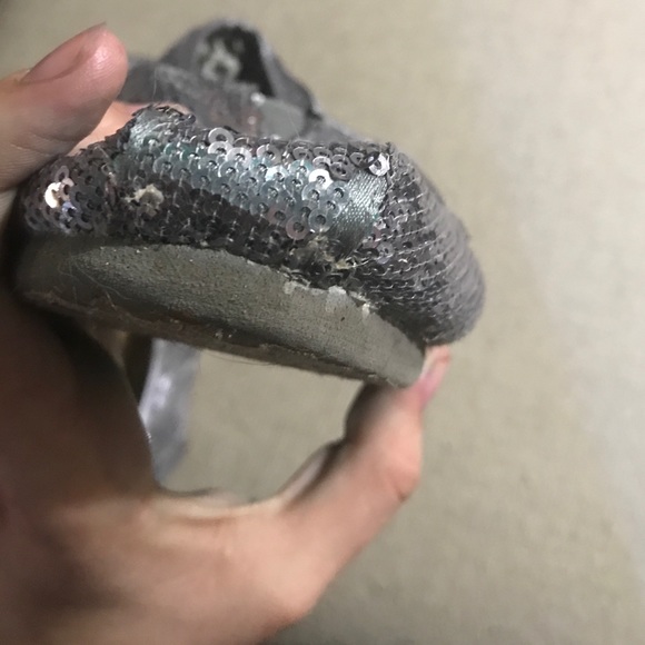 Grey Sparkley Toms - Picture 4 of 4